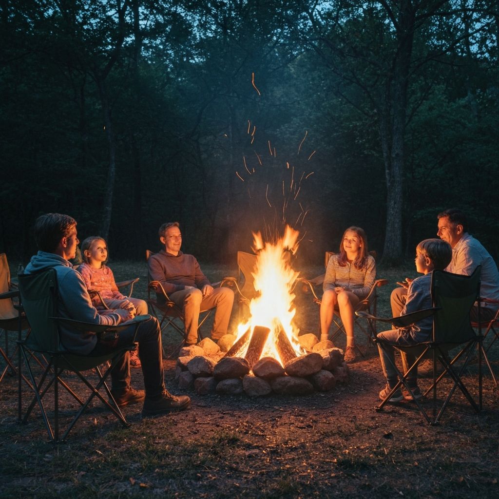 캠프파이어 공간